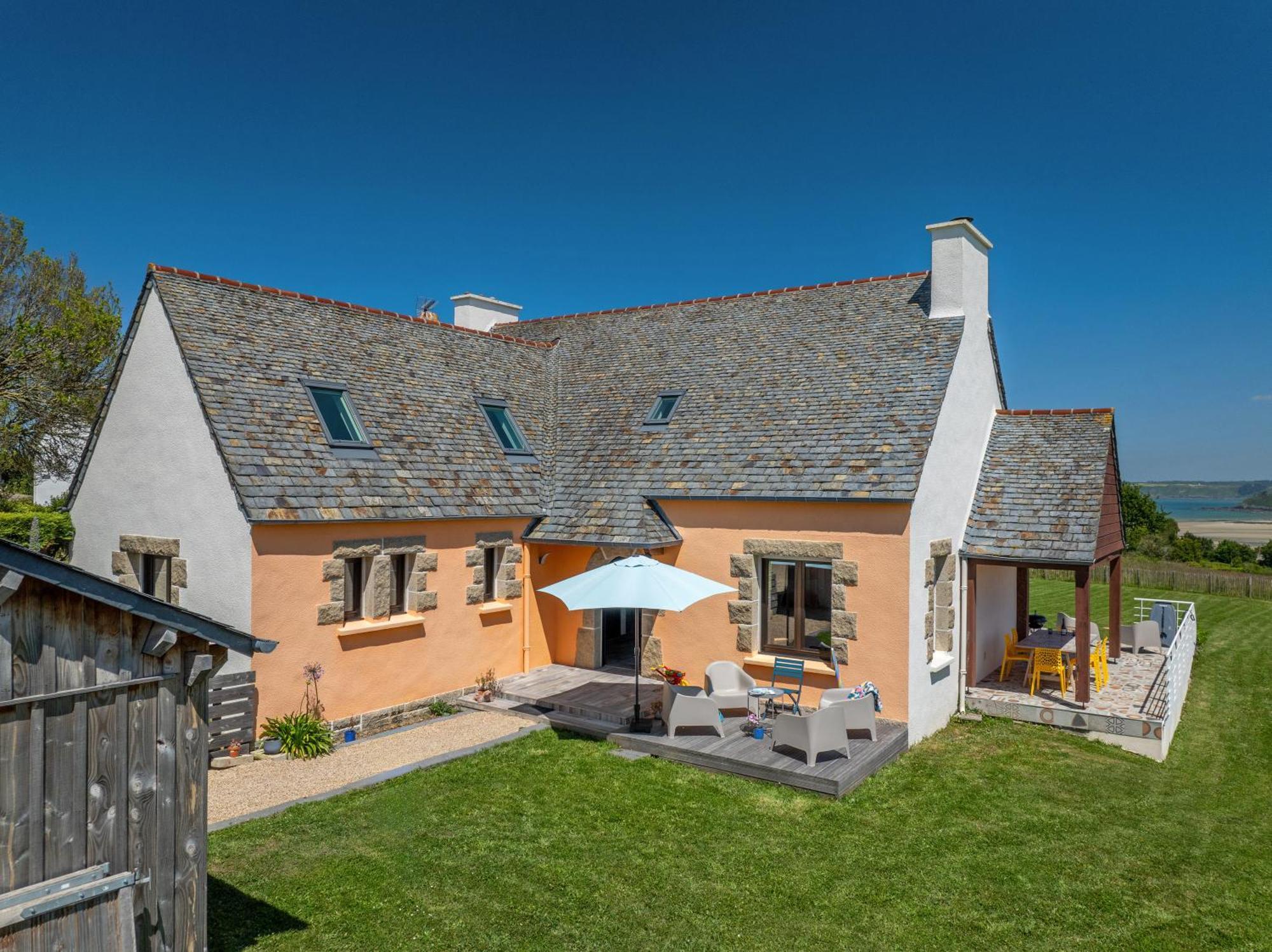Villa - Vue Mer - 800M De La Plage Локірек Екстер'єр фото